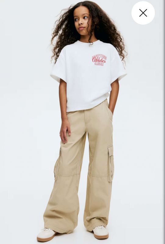 Штани Cargo H&M від 9-10 до 13-14 р.