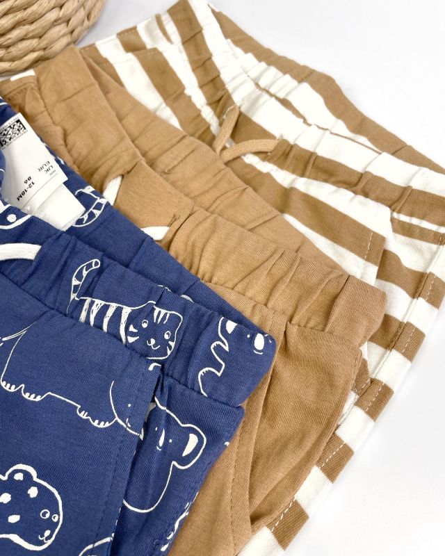 Шорти H&M 12-18 міс. смугасті