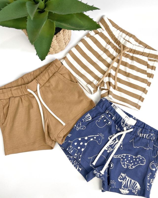 Шорти H&M 12-18 міс. смугасті