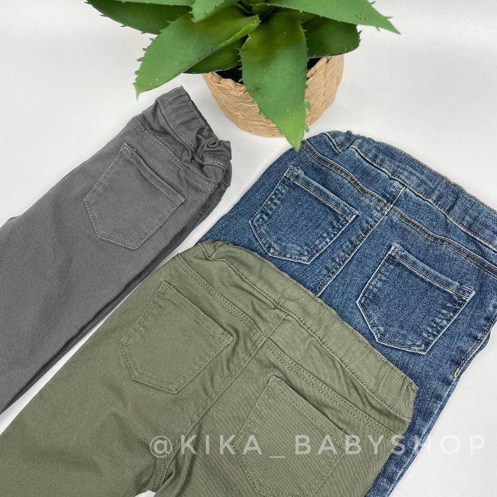 Котонові штанці H&M 9-12 та 1,5-2 роки