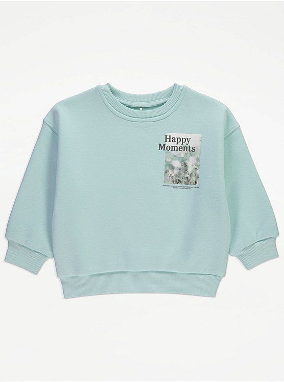 Світшот George від 1-1,5/ 1,5-2 / 2-3 / 5-6 р. ментоловий