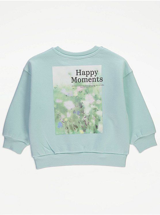 Світшот George від 1-1,5/ 1,5-2 / 2-3 / 5-6 р. ментоловий