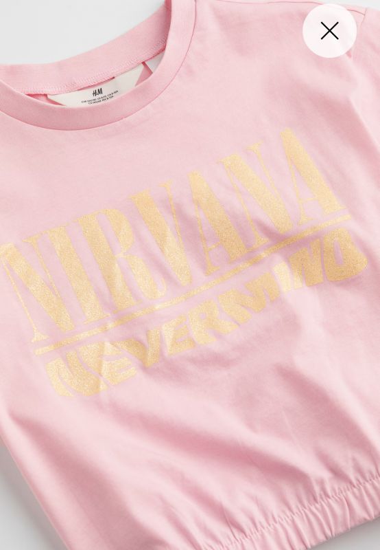 Футболка H&M на 12-14 років рожева
