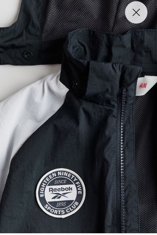 Вітровка H&M (Reebok) на 11-12 років