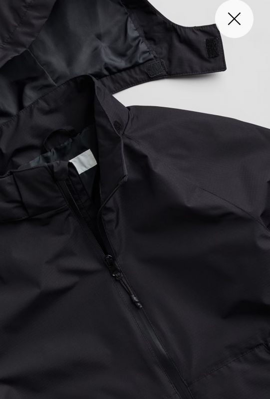 Вітровка H&M 13-14 р. чорна