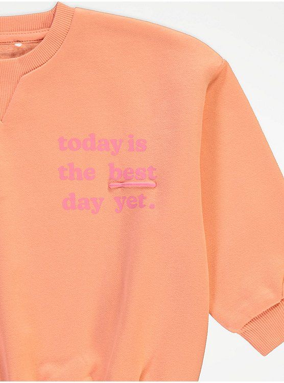 Костюм George 2-3 / 3-4 / 4-5 / 5-6 р. з утепленим світшотом помаранчевий