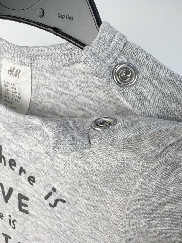 Боді H&M від 6-9 м до 2-3 р.