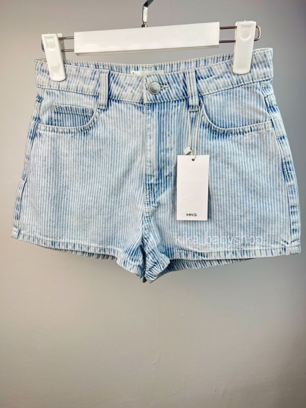 Джинсові шорти MANGO XS (158 см), S (164 см), M (168 см) для дівчинки підлітка 