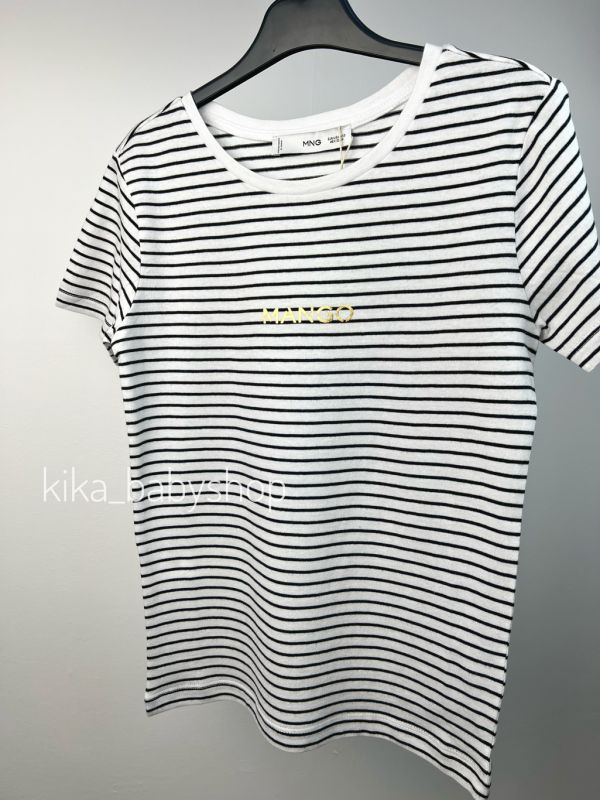 Футболка Mango XXS (13-14+ років) смугаста