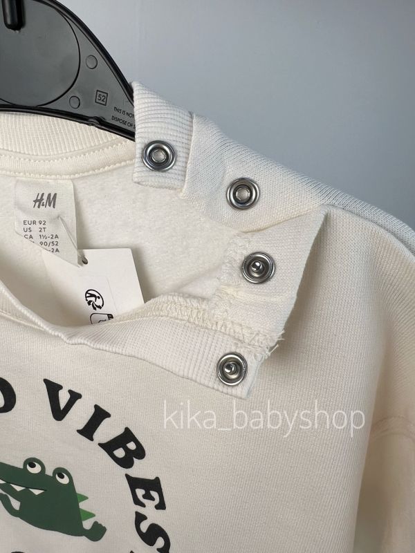 Світшот H&M 1,5-2 та 3-4 роки