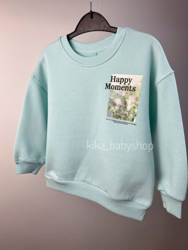 Світшот George від 1-1,5/ 1,5-2 / 2-3 / 5-6 р. ментоловий