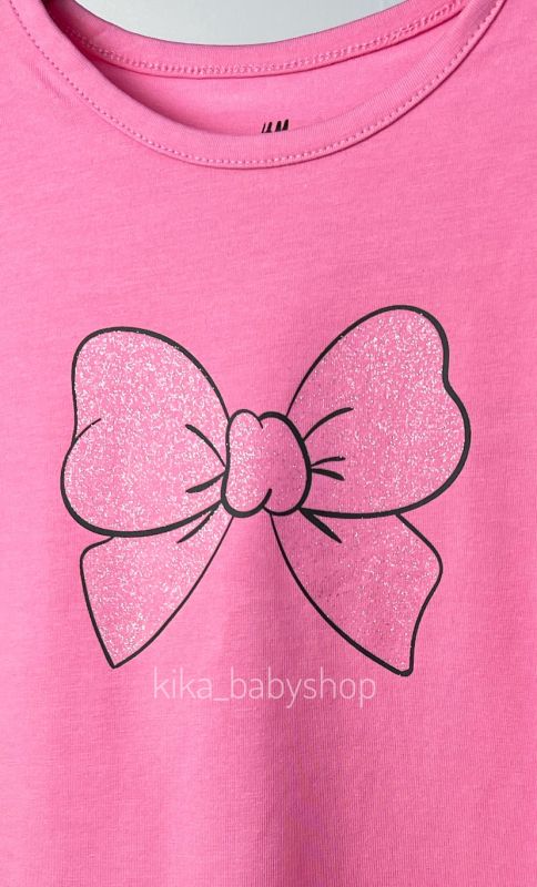 Лонгслів H&M на 1,5-2 / 2-4 / 4-6 та 8-10 років рожевий