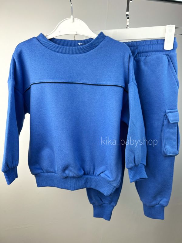 Костюм George на 3-4 роки синій утеплений