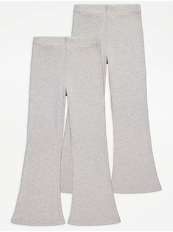 Легінси кльош George від 3-4 до 11-12 років у рубчик