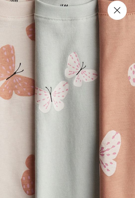 Футболки H&M 4-6 / 6-8 років