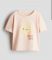 Футболка H&M на 4-6 років рожева