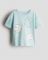 Футболка H&M на 2-4 та 4-6 р. ментолова