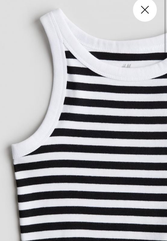 Топ H&M на 10-12 років смугастий