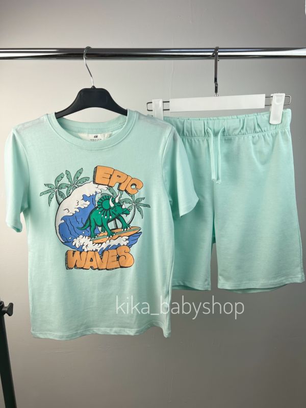 Комплект H&M на 7-8 років ментоловий