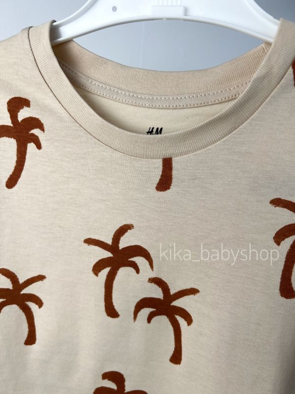 Футболка H&M на 2-4 / 4-6 / 6-8 років бежева