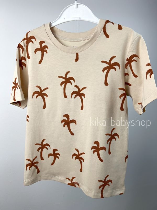 Футболка H&M на 2-4 / 4-6 / 6-8 років бежева