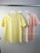 Футболки H&M на 6-8 років (жовта, молочка, рожева)