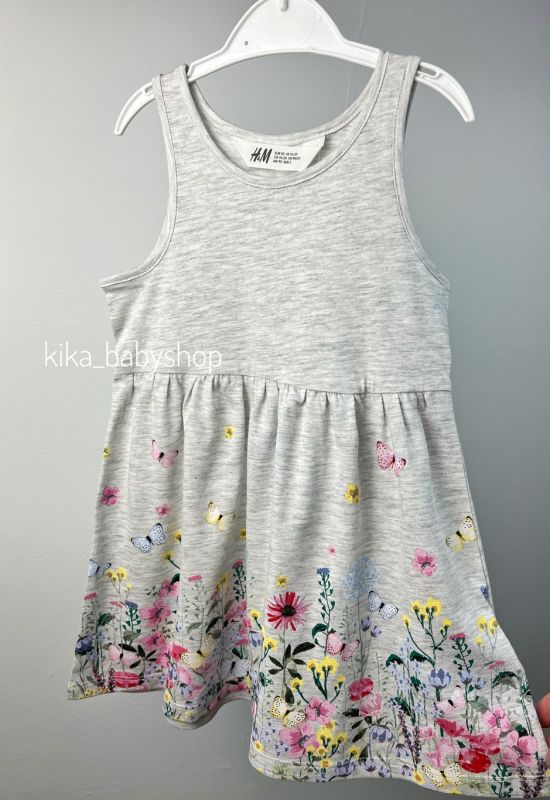 Сукня H&M на 1,5-2 роки сіра