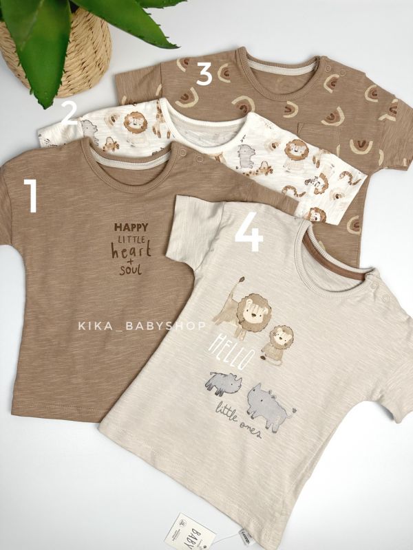 Футболки George 3-6 / 6-9 / 9-12 міс.