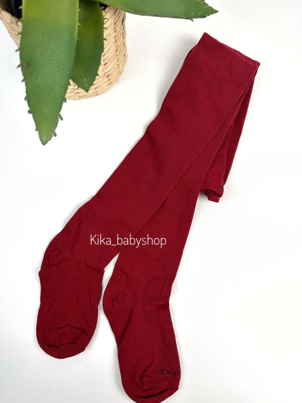 Демі колготки 2-4 р / 4-6 р Duna бордові
