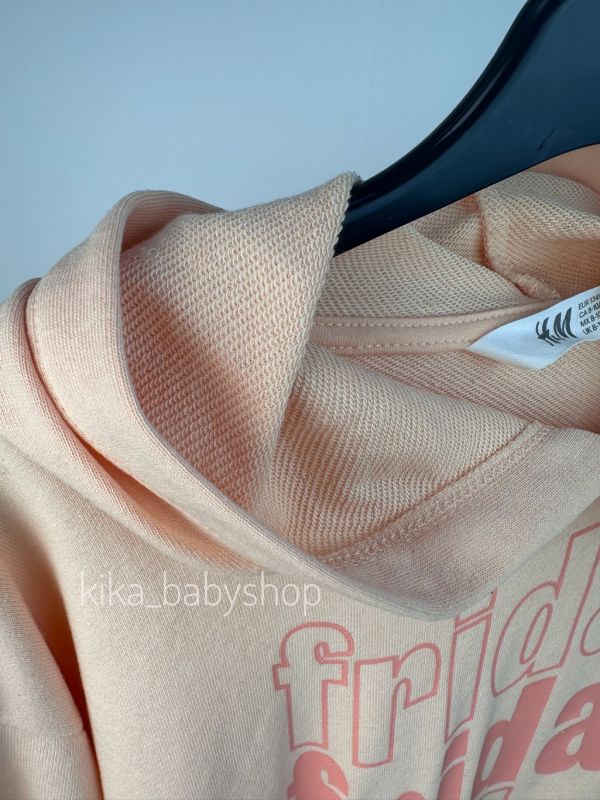 Худі H&M 8-10 років без утеплення персикова