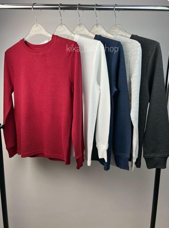 Лонгсліви George від 9 до 14 років вафельні