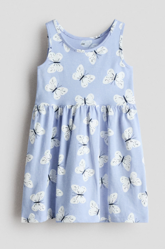 Сукня H&M на 2-4 / 4-6 / 6-8 років блакитна